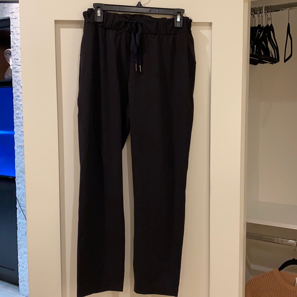 Lululemon on the fly pants, black, size 10.